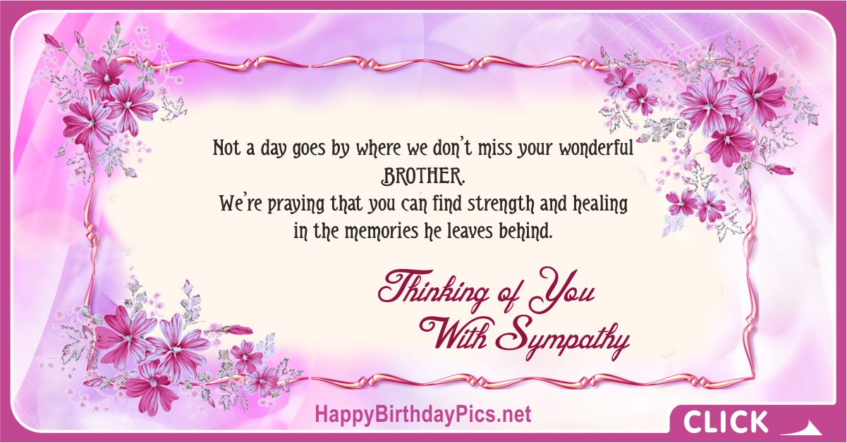 We Pray for Your Stamina to the Sadness of Losing Your Mother - Condolence Message Card Equivalents